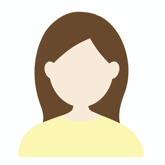 顔なしイラスト